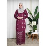 KAIN SONGKET TENUN BUNGA TABUR 4 METER SUKU EXCLUSIVE