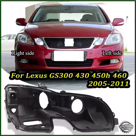 Headlight Rear Shell For Lexus GS300 GS430 GS450h GS460 2005 to 2011 Headlight Base Headlamp House H