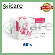 PHARMORIX NUTRIX C COMPLEX FILM COATED TABLET 60'S VITAMIN C ZINC GLUTATHIONE SUPPLEMENT ( EXP DATE 