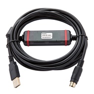 USB-QC30R2 For Mitsubishi Q Series PLC Programming Cable USB/RS232 Download Data Cable Support WIN7/