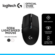 Logitech G304 Lightspeed Wireless Gaming Mouse/HERO Sensor/12000 DPI/Lightweight/6 Programmable Butt