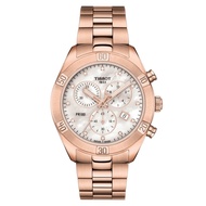 Tissot PR 100 sport chic chronograph Tissot PR 100 sport chic gold edition t1019173311600 women's watches