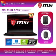MSI Thin GF63 12UC-854 15.6 FHD Gaming Laptop ( I7-12650H 12GB 512GB SSD RTX3050 Max-Q 4GB W11 )