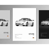 Porsche996 ID Poster Printing |   Wall Art |   Automatic Photography
