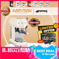 [11.11 SPECIAL VOUCHER] Smeg ECF01 Espresso Coffee Machine Collection Series / Pastel Green Coffee M