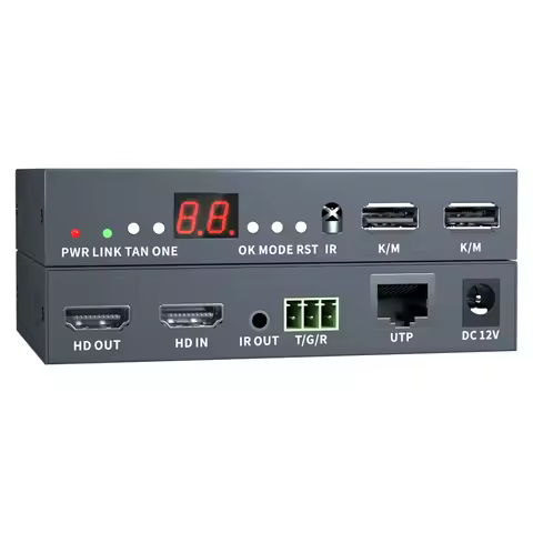 150M HDMI Matrix KVM Extender TCP/IP Over Cat5e/6 Support Many To Many,1 To Many Via Network Switch 