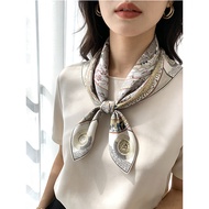 Wheel of the Universe 18 Mommy Twill Silk Scarf Mulberry Silk Double-Sided Silk Scarf Spring Summer 