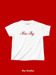 Shy Studios - MISS SHY CLASSY BABY TEE**