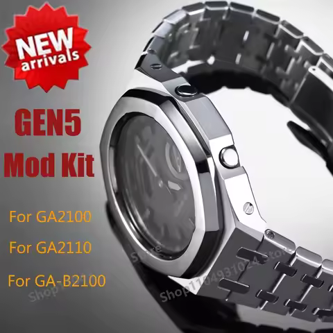 Gen5 Modification Kit for G-Shock GA2100 GAB2100 Mod Kit 316L Stainless Steel Modification Frame Met