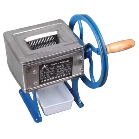 Kitchen Chopper Electric Meat Grinder Home Appliance Manual Meat Slicer Stainless Steel Food Process