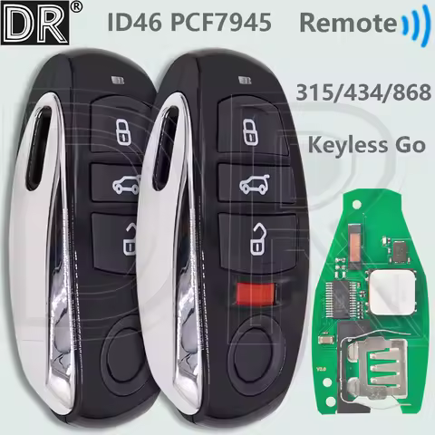 DR ID46 PCF7945AC 315/433/868MHz Proximity Keyless Go Car Remote Key 7P6959754AT For VW Volkswagen T