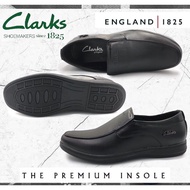 Clarks Good Quality Men’s Black Formal Shoes Kasut Pejabat Clarks Rasmi Berkualiti Mampu Milik