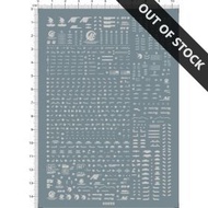 [WATER DECAL] HG UNICORN BANSHEE GUNDAM (SILVER)