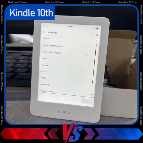 Kindle 10th ebook reader 24-level Brightness Adjustment 6-inch e-ink Screen Wi-Fi Connection Synchro