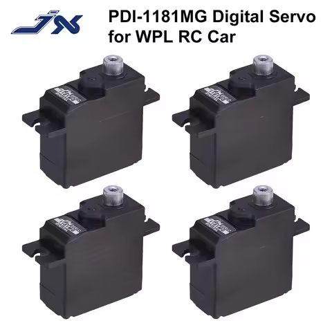 Good Sale JX Servo PDI-1181MG 18g 3.5KG Metal Gear Digital Core Servo for WLtoys 144001 WPL RC Car A
