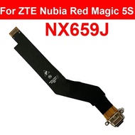USB Charger Port Flex Cable For ZTE Nubia Red Magic 5S 5G NX659J 6 Pro NX669J 6R NX666J 7 NX679J 7Pr