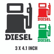 187 - DIESEL CUTTING STICKER