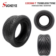 ☜13x5.00-7 Tubeless Tire For Electric Scooter Yadi Electric Vehicle 13 Inch 125/60-7 Vacuum Tyre NV