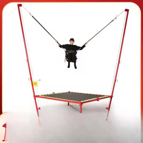 Trampoline Home Children's Indoor Bounce Bed Outdoor Baby Children Small Bungee Bed Adult Fitness Bo