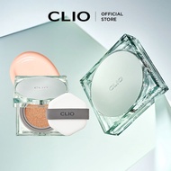 [CLIO] Kill Cover Skin Fixer Cushion Set SPF 50+ PA+++ | Extra Refill Included | Airy Holding, Smoot