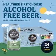 4 Pines Ultra Low Alcohol-Free Pale Ale - Case of 24 x 375ml Cans [Craft Beer]