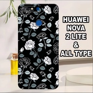 G43 - HUAWEI NOVA 2 LITE Silicone - HUAWEI NOVA 2 LITE pro camera Softcase - FLOWER Motif - Flexible