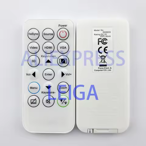 IR29033 Remote Control for OPTOMA Projector U2 S341 S341G X341 W330 HD27E HD143X DX349 HD27E HD290 W