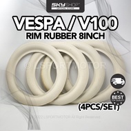 VESPA / V100 RIM RUBBER - 8INCH (S)