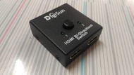 DigiSun VH121 HDMI 2.0 雙向式2路分路器 可做 2x1切換器 或 1x2分配器