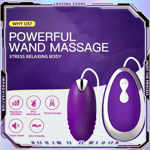 Mini Remote Control Love Egg Vibrator Female Vagina G-spot Breast Massager Clitoral Stimulator Mastu