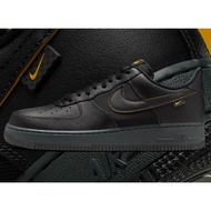 Nike Air Force 1 '07 Shoes Black University Gold FZ4617-001 Men's NEW