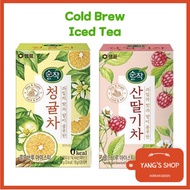 [Sempio] 0Kcal Cold Brew Iced Tea 20 Tea Bags (2 Types) / Green Mandarin Tea / Raspberry Tea / Tea B