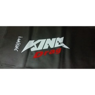 King drag motorcycle seat leather sheet