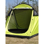 Outdoor Camping Double-hallway Mesh Double-layer 4-person Beach Tent Lightweight 4-person Backpack T