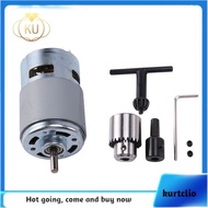 Dc 12-24V 775 Motor Electric Drill With Drill Chuck Dc Motor For Polishing Drilling Cutting