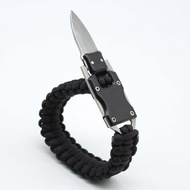 Stainless Steel Knife Buckle Bracelet Transformers Umbrella Rope Bracelet Seven-Core Umbrella Rope B