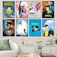 Invincible Canvas Print Superhero Wall Art Art Home Wall Decor Canvas Poster