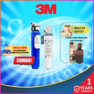 3M™ Whole House Filtration AP902 + 3M™ Under Sink Water Filter AP Easy Cyst With Installation / 3M W