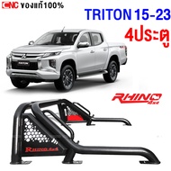 ROLLBAR โรบาร์ รถกระบะ ทุกรุ่น ทรงแขนยาว เหล็กดำ สวย ดุดัน โรลบาร์ DMAX VIGO REVO NAVARA COLORADO FO