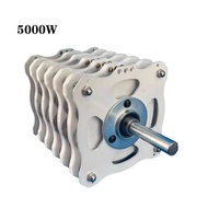 5000W Study on DIY low-speed brushless wind energy of high-power superimposed disc permanent magnet 