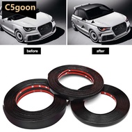 C5GOON 3/5M Car Exterior Glossy Black Body Strip Bumper Door Protective Moulding Styling 6MM 8MM 10M