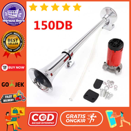 Klakson Trompet Truk Perahu Dual Air Horn 178dB 12V / Klakson Trompet Truk Terompet Trumpet Trompet 