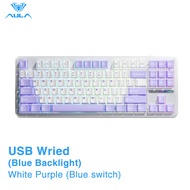 [MFPP] AULA F87 Mechanical Keyboard 3 Mode 2.4G/USB/Bluetooth Tri Mode Wireless Gaming Keyboard 87 K