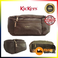 KICKERS ORIGINAL COW LEATHER WAIST POUCH BAG BEG LELAKI KULIT ORIGINAL LEMBU ASLI BEG PINGGANG BRAND