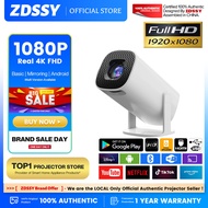 【Local Delivery】ZDSSY P30 มินิโปรเจคเตอร์ 4K 1080Pรองรับ โปรเจคเตอร์พกพาWiFi6 BT 5.0 Android 11 สมาร