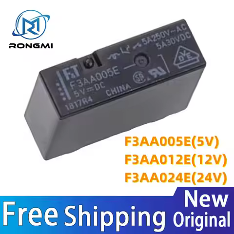 5pcs F3AA005E 5V F3AA012E 12V F3AA024E 24V 4 pin relays in stock
