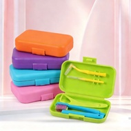 4Pcs/set Oral Portable Travel Kit Deep Cleaning Oral Hygiene Interdental Brush Oral Care Kit