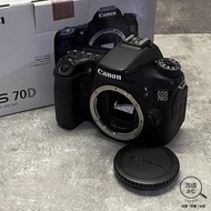 『澄橘』Canon EOS 70D Body 機身 二手 快門309xx 黑《二手相機租借》A76982
