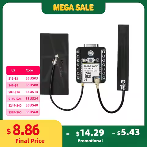 esp32 s3 lora Meshtastic Lora module SX1262 868mhz 915mhz antenna XIAO ESP32S3 for Meshtastic LoRa s