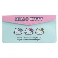 日本進口 - Japan Sanrio Hello Kitty 日版 信封造型 口罩 收納袋 口罩袋 戶外 便攜 儲物袋 抗菌 分隔式